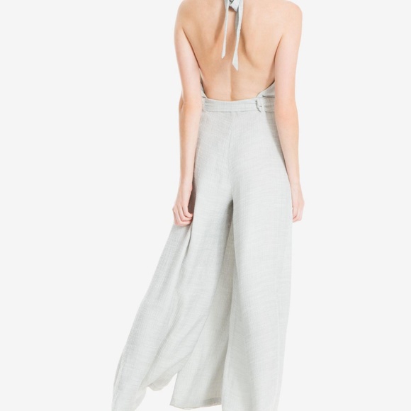 Max Studio Pants - Max Studio London Belted Wide-Leg Jumpsuit